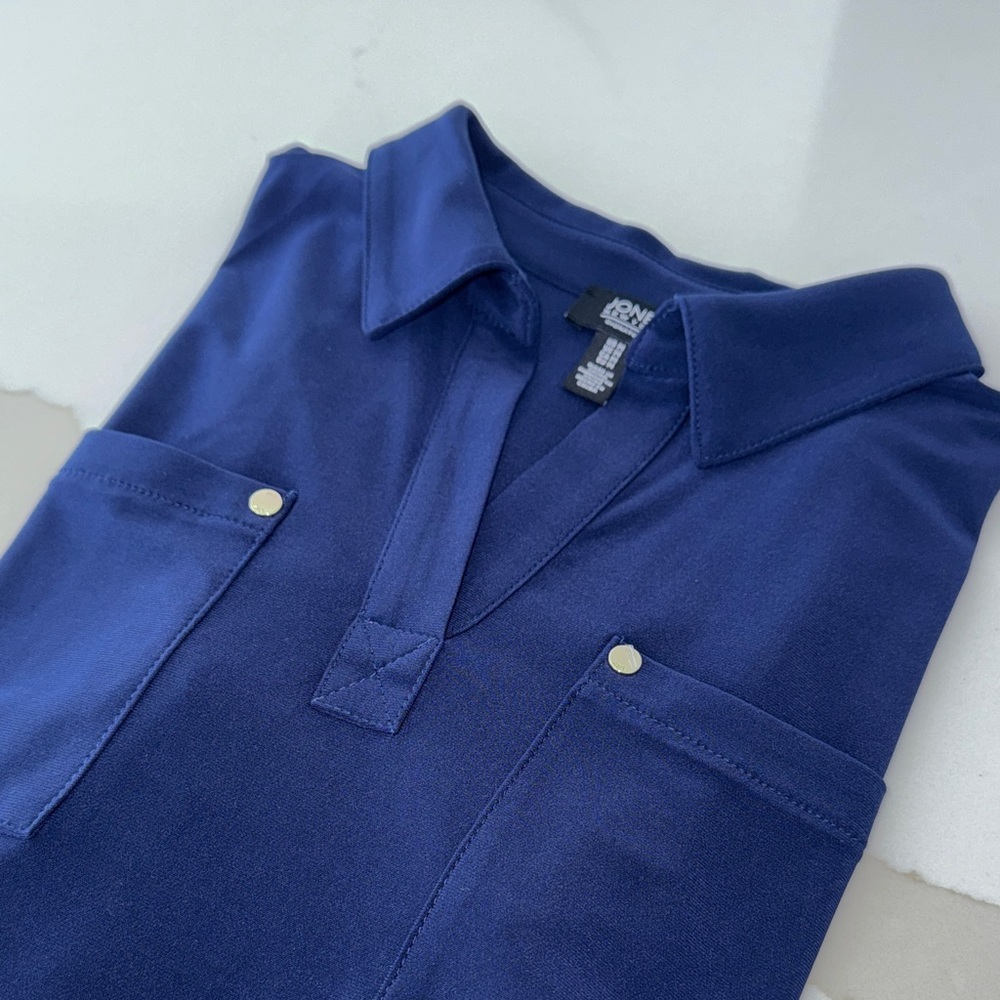 Jones New York Navy Blue Women's Top